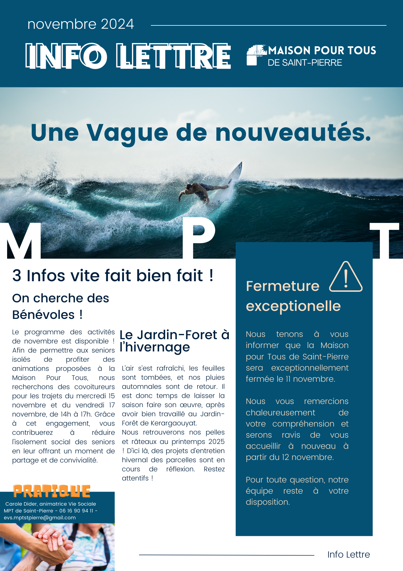 INFO LETTRE – Novembre 2024