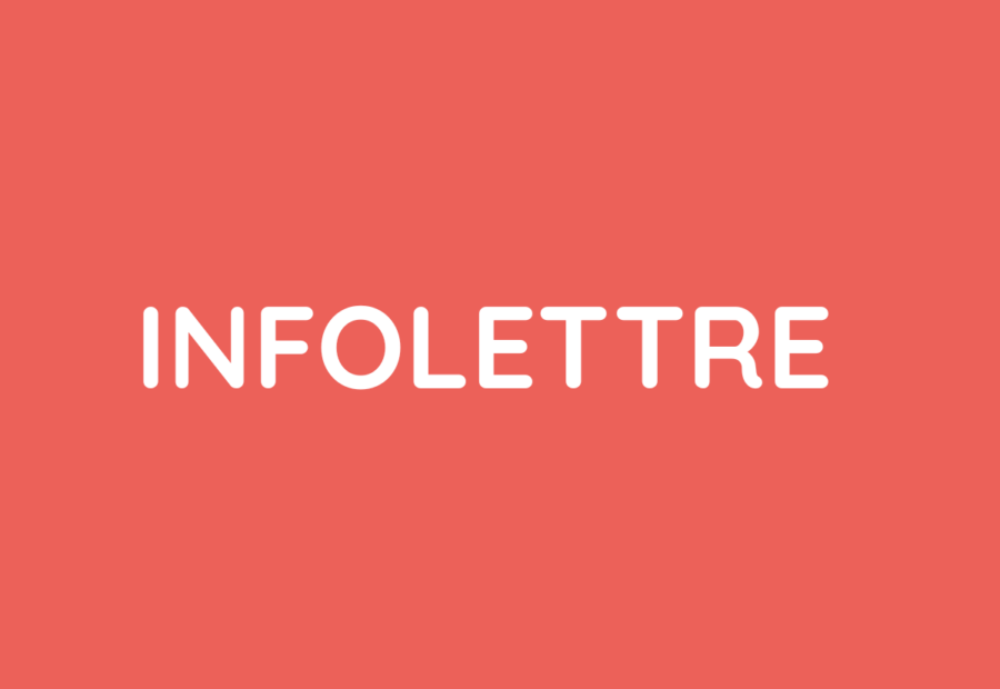 Infolettre Mars-Avril 2026